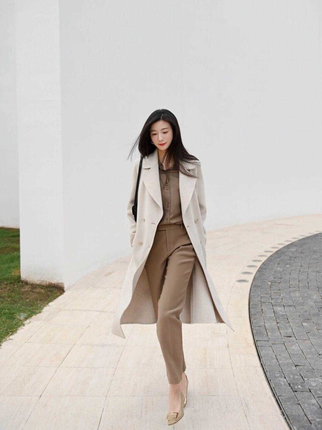 裤子|40+女人保暖重要,秋冬就要选加绒款裤子,时尚保暖同时兼顾