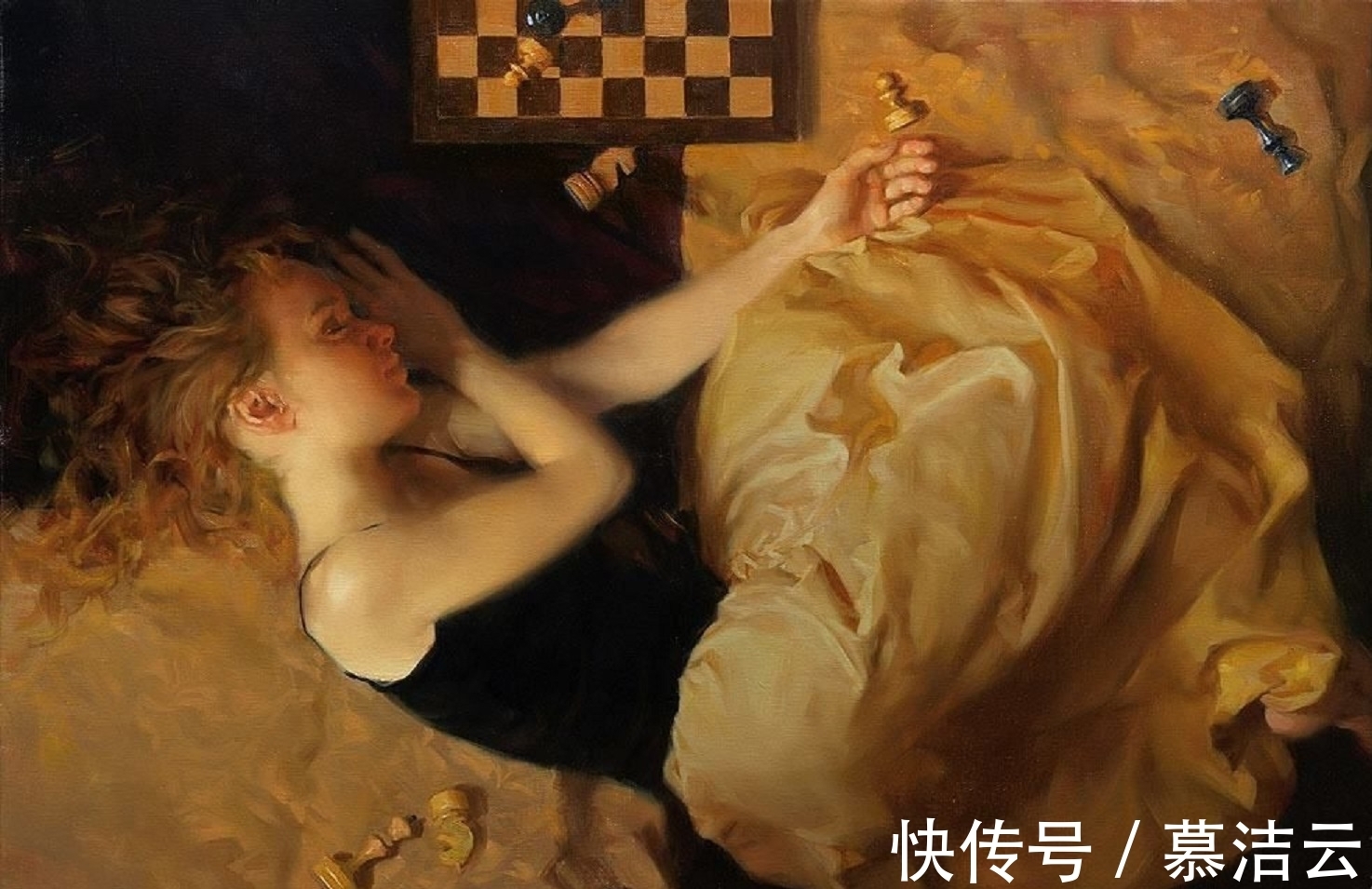 莫斯科$如此唯美动人的画作,源于对艺术基础的深刻认识和理解