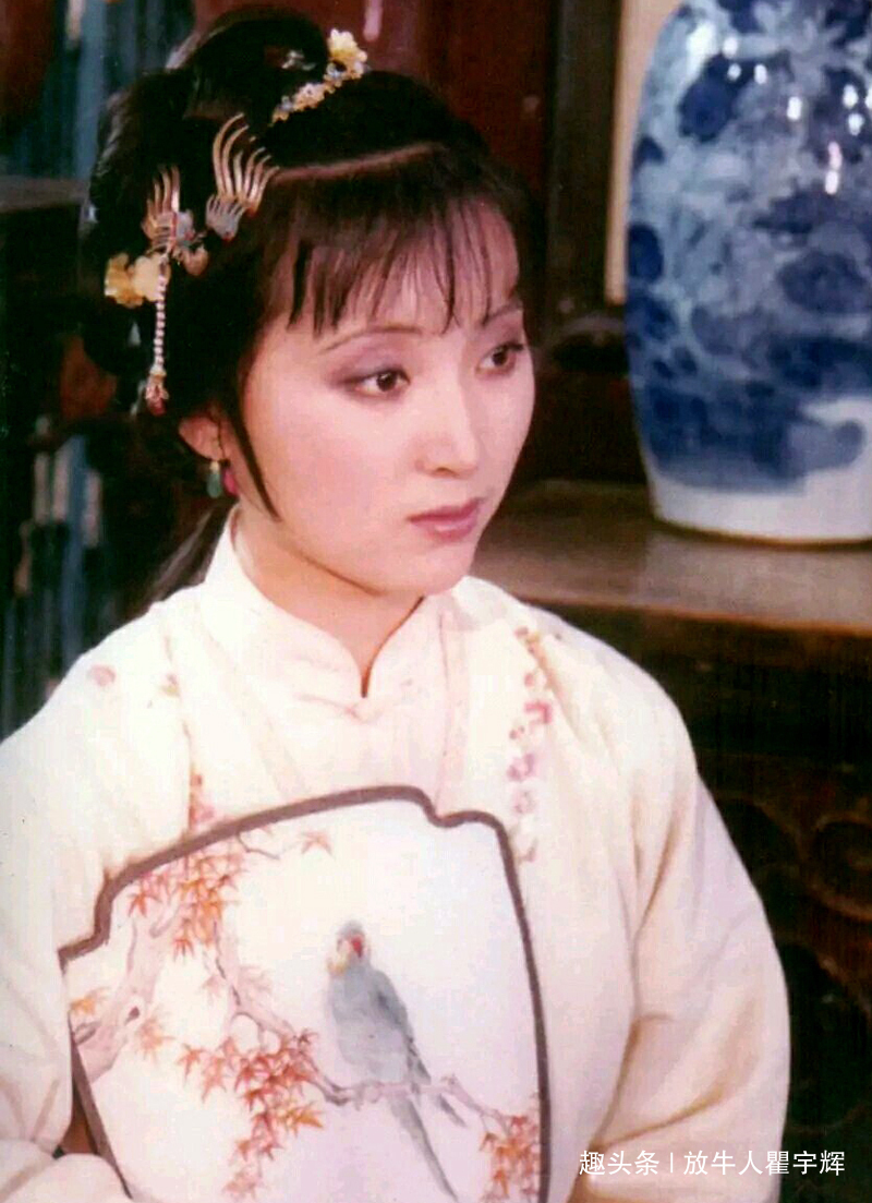 四大美女@陈晓旭,13张红楼梦剧照,真正的古典美人,天上掉下来的林妹妹