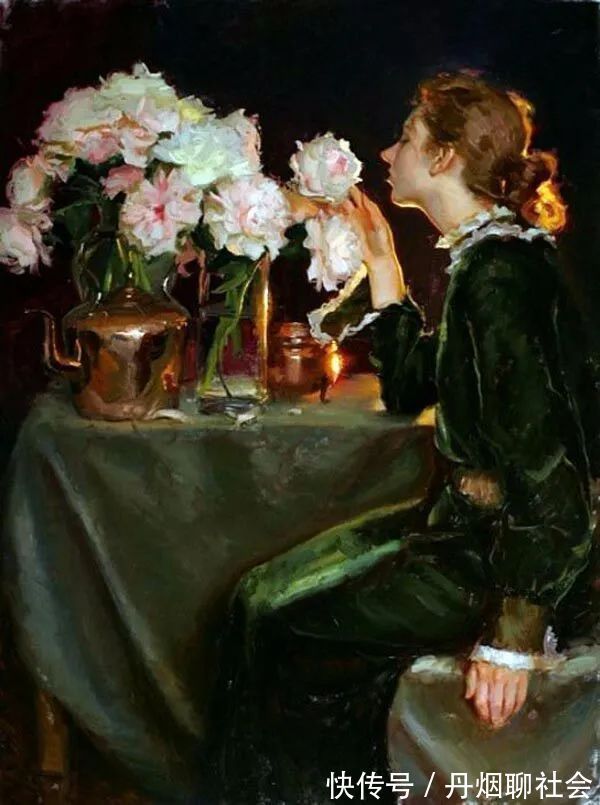 迈克尔·马尔姆!寻找生命中的光,70后印象现实主义画家迈克尔·马尔姆的油画