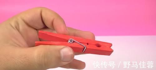 旧的木夹子别扔了, 改造一下, 秒变简易圆规, 方法简单实用又省钱
