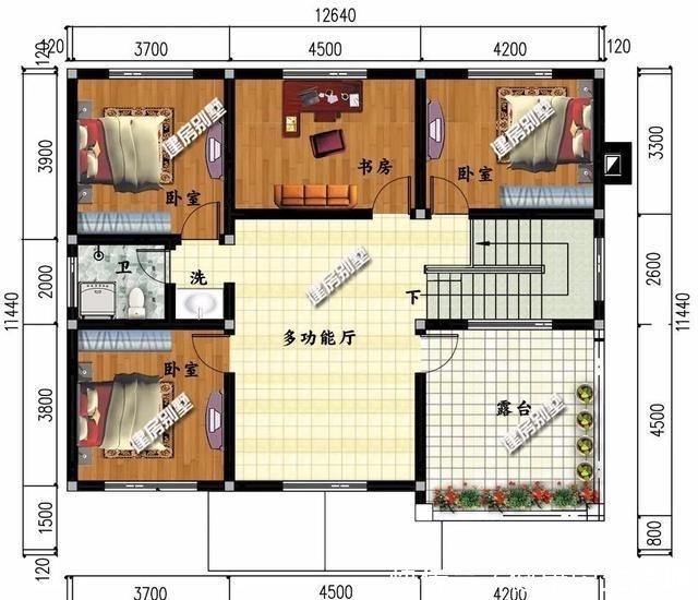 砖混|宽12米左右的两层自建房，每栋主体20多万，经济又漂亮！