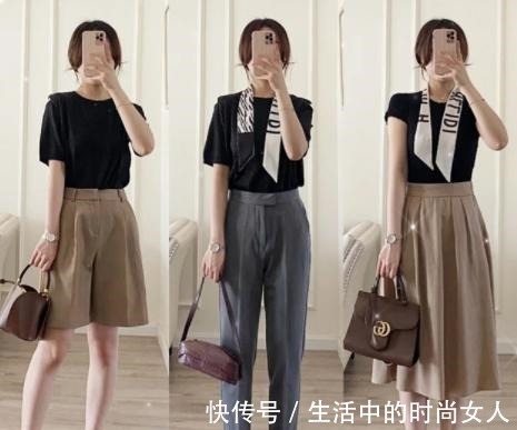 高腰 小个子女生怎样穿衣显高时尚博主这样穿搭，身材立马就显出来了！