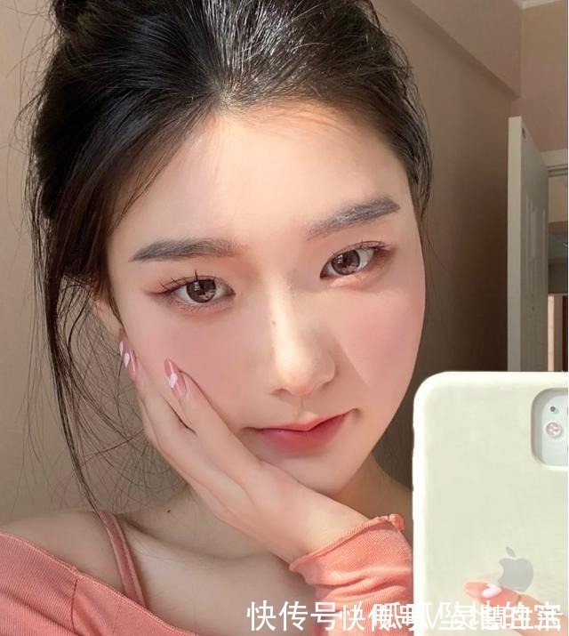 晕染|显手白的美甲分享!莫兰迪色高级,拼接美甲大方,玫瑰金色显白