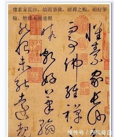 张旭#怀素的书法作品《自叙帖》有多厉害?天下第一草书,学草书者必备