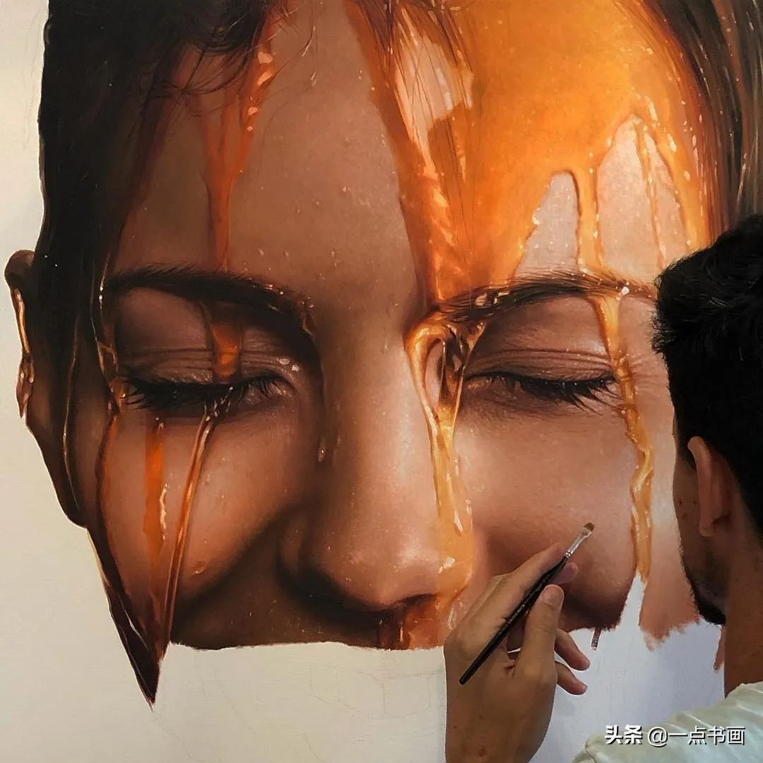 人体单反!这位巴西画家被称为“人体单反”,对色彩和细节的把控,简直神了