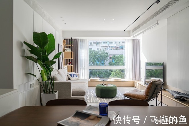 客餐厅|九米阳光洄游空间,兼生活与自然的乐活之地