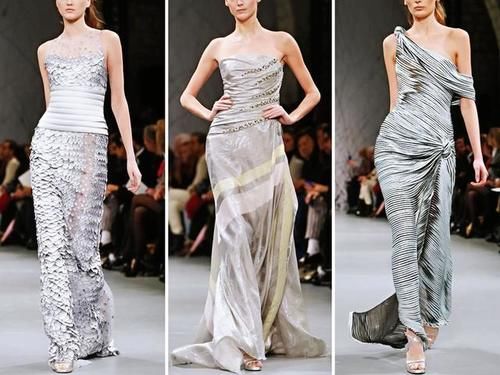 Georges Chakra高定：鱼鳞设计融入礼服，呈现新颖视觉效果