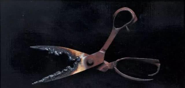 冷军|冷军画了把锯子,卖了40万,放大5倍后,网友:越看越吓人