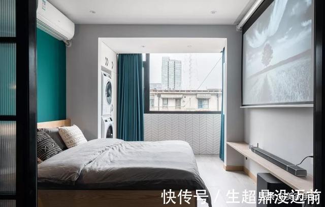 业主|40㎡你觉得小她却改成2室1厅外加1个衣帽间,全屋复古高级晒晒
