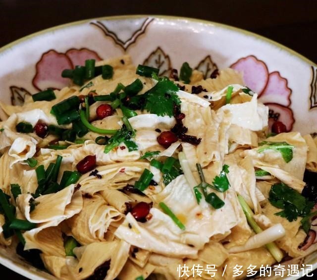 涼拌腐竹,簡單美味,清涼開胃