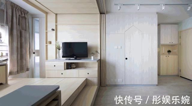 小户型|50㎡小两居,宽敞大气,隐藏的人性化设计实用舒适,太机智了