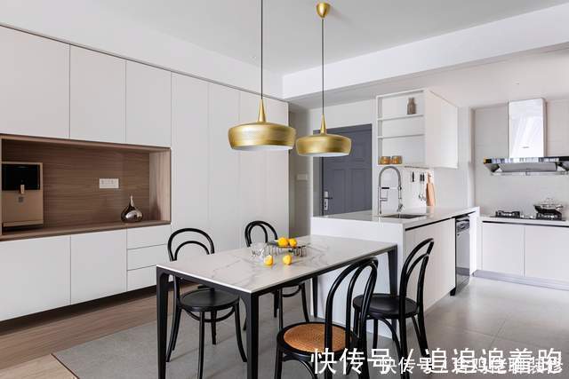 更上一层楼|87㎡小三居也有大开间,这才是家中的高级场面,简约而不简单