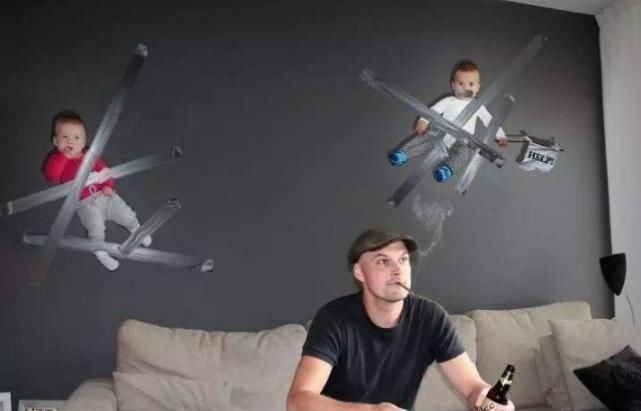 00后生|奶爸买了一个逼真的假娃娃,不料被宝宝撞见,下一秒看完不许笑