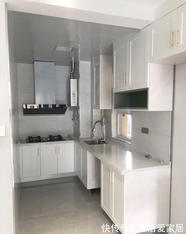 装修|第二次装修新房,做开放式厨房,全屋定制柜子,打扫干净晾着通风