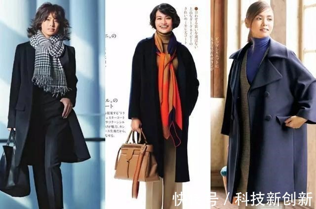 米色 秋冬大衣如何穿出轻奢感试试日系通勤风格穿搭,满满的高级感!