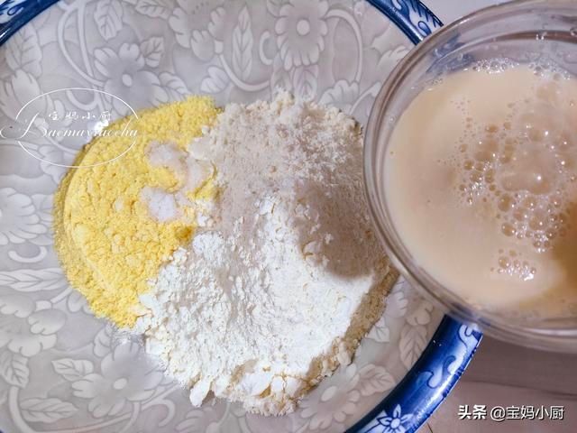 玉米面,这吃法50斤都不够,不糙,暄软像面包,连小孩都吃不停