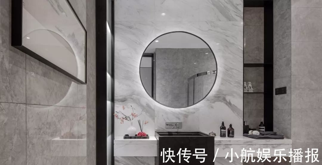 效果图|118平现代中式风格装修效果图淡雅空间魅力四射