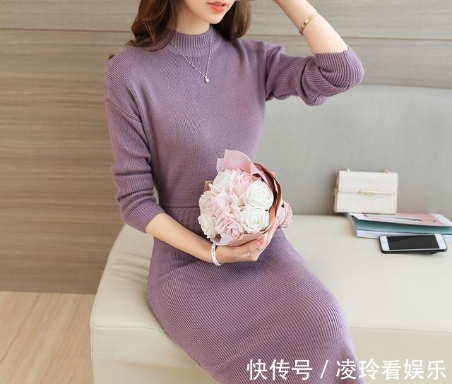 毛衣裙|如果不差钱,多穿这几款精致毛衣裙,洋气百搭温婉显气质