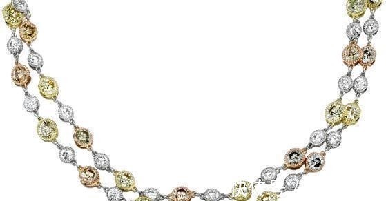 铂金$最昂贵的五条钻石项链,不仅款式设计独特,历史上也是赫赫有名的