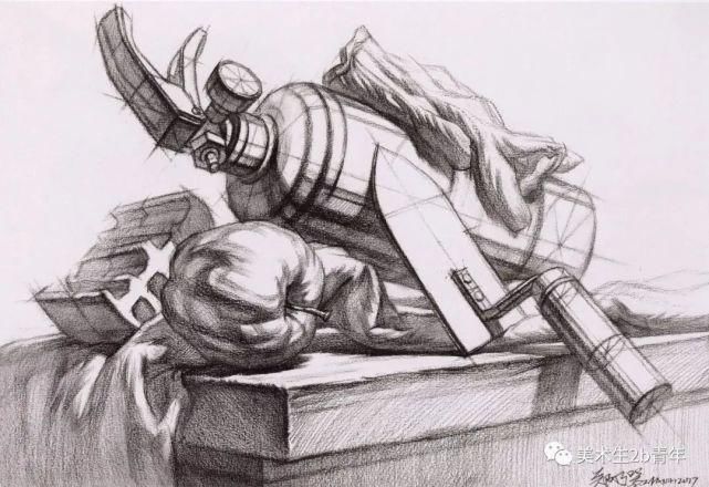 结构$画素描结构那么枯燥为什么还要画?这样想你就错了?