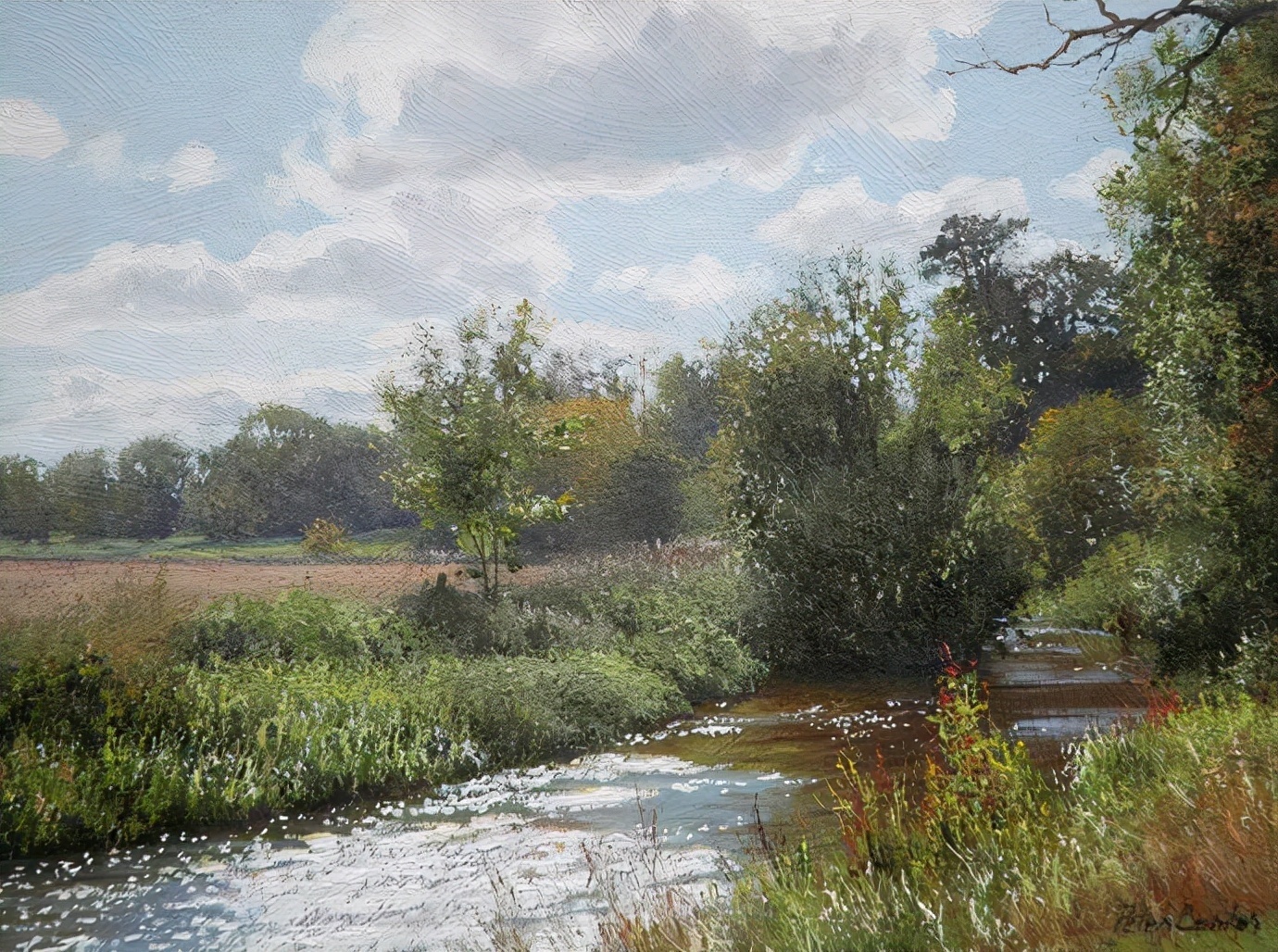 Peter#英国Peter Barker油画风景(二)