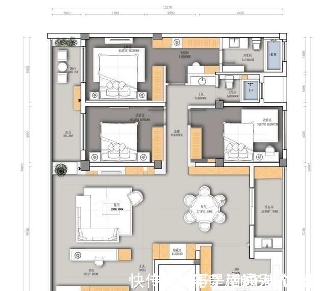 收纳|180㎡的大平层，她坚持多做柜子，入住后才知道有多实用！