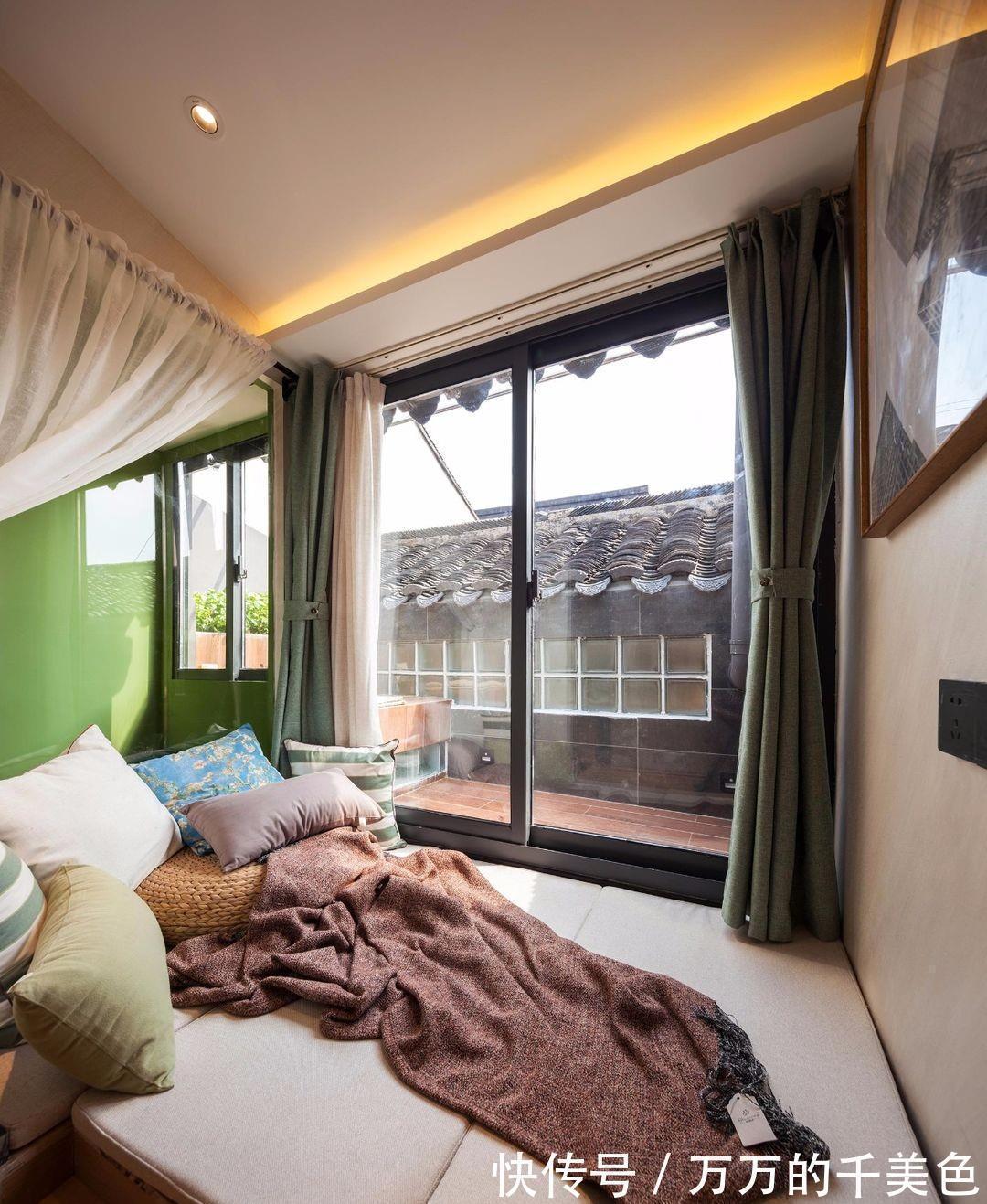 老宅|57平老宅变新颜,从外部庭院到室内卧室,每一处都大变样