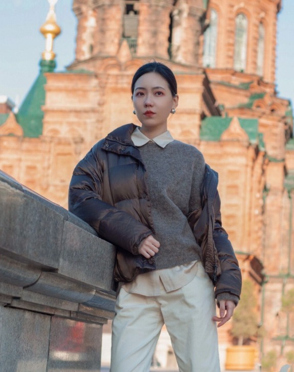 裤子 今年流行“羽绒服+裤子”,日常舒适又保暖,随便穿穿都有好气质