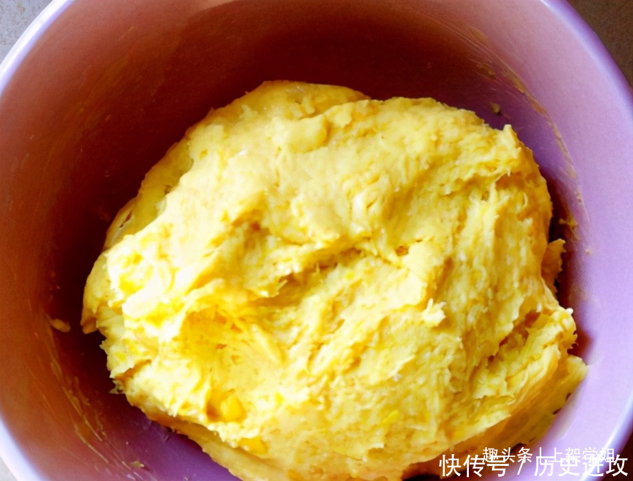 丸子|炸红薯丸子,有人用面粉有人用糯米粉,做错了,难怪丸子会发硬