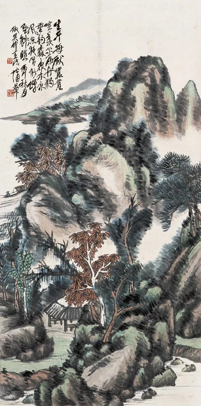 李复堂|疏懒散漫,人称“蒲邋遢”的蒲华:富于笔墨穷于命