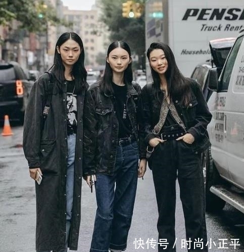 裤脚 今冬流行这样穿靴子，“不塞裤腿”一样美，小个子也适合