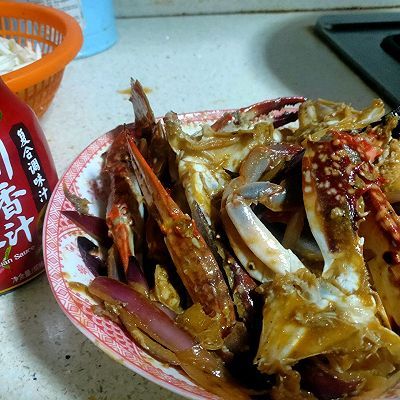 梭子蟹|麻辣梭子蟹