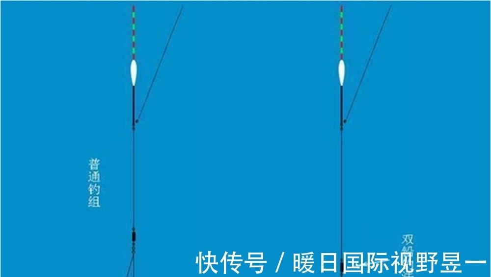 鲫鱼|用“虫饵”野钓鲫鱼,不用担心饵料不到底,用子线夹铅就能搞定!