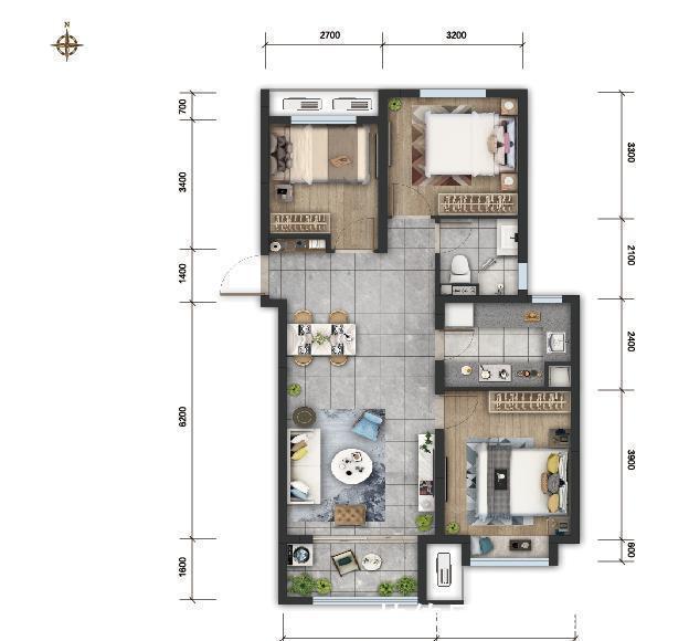 美好时光|晒晒我人生中的第1套房,120㎡,朋友都夸有颜有料又有品,心动!