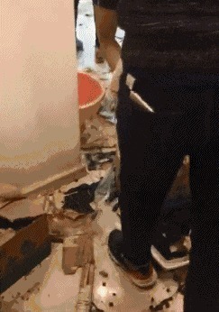 |搞笑GIF:裤子事小,脸面事大,这下以后还怎么见人?