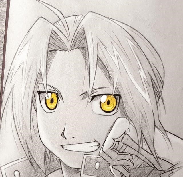 鬼灭之刃@只涂眼睛就能把角色画活,五条悟和夜斗惊艳众人,这才是神级绘画