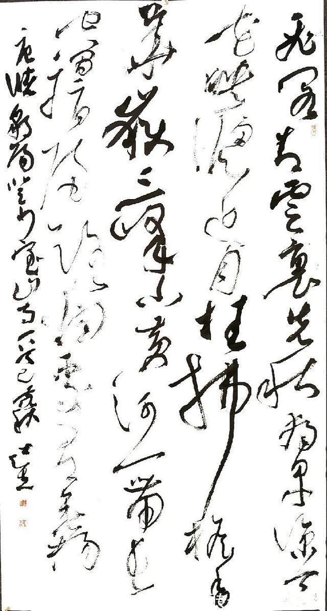 行草书!大众信服!他已经站在了国展“金字塔”上,行草古今结合,有新意