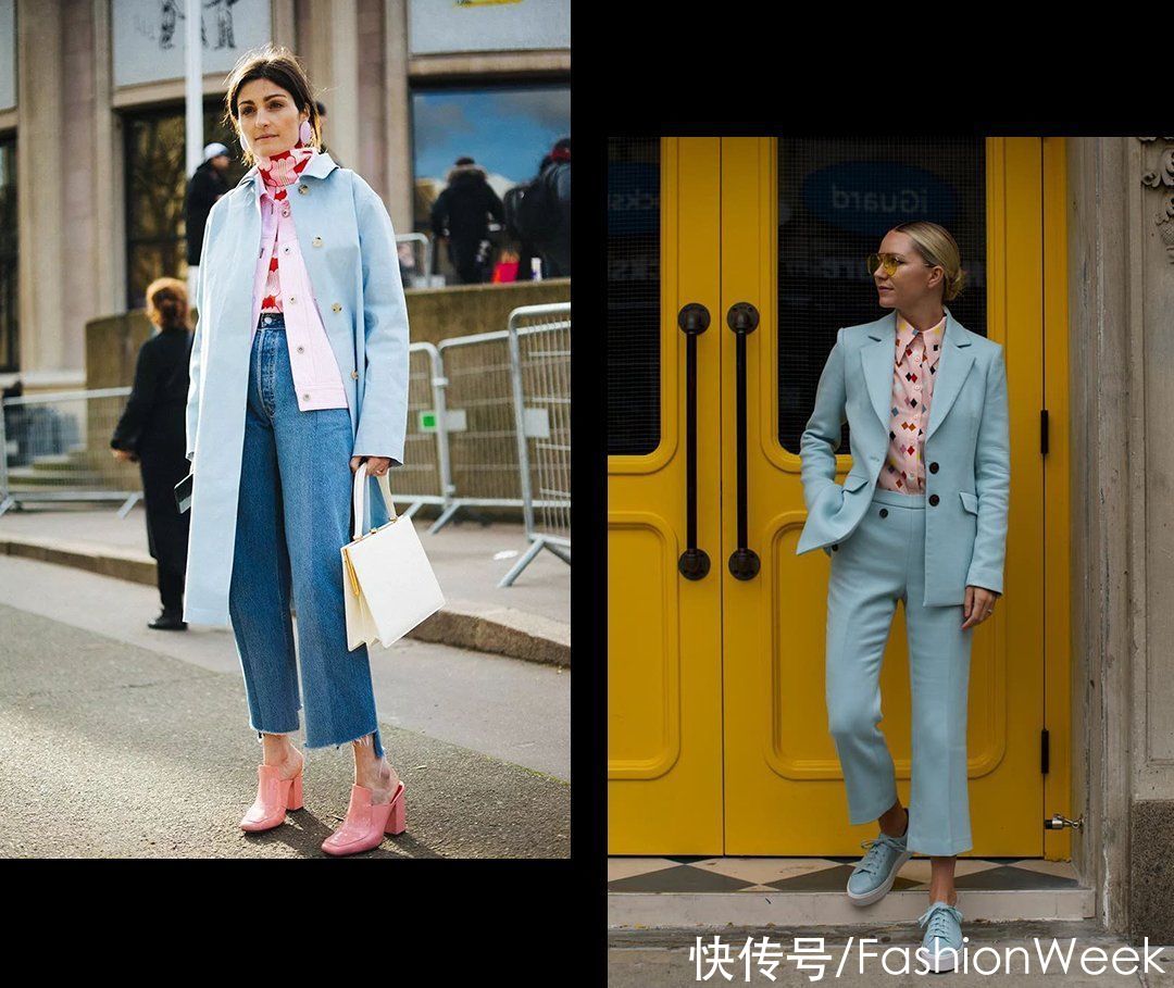 时髦人的秋冬，没点吸睛色彩怎么行