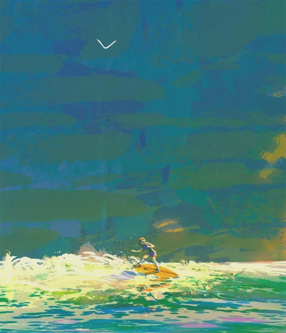 艺术家!简直太好看!光色巨佬 加布里埃尔 的绘画作品