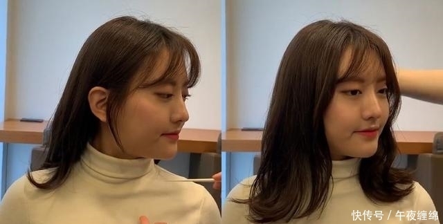 简单|超简单3步骤!手残也能自己剪小脸刘海!附加不同脸型的刘海长度