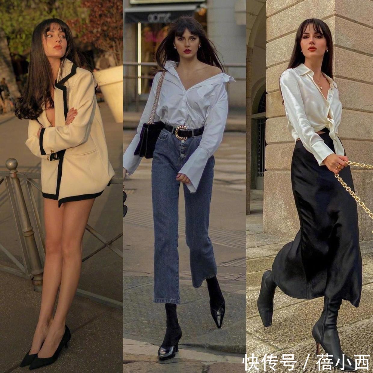 大长腿|教你摆脱路人感!27套浪漫法式穿搭,照着穿一键拥有大长腿