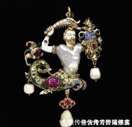 想象力|设计师得有多大的想象力,才能设计出这件巴洛克珍珠珠宝厉害