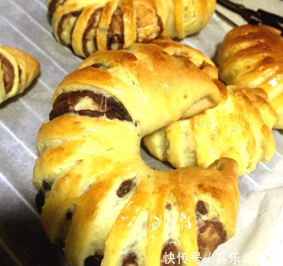 赞不绝口的牛奶红豆面包,早餐来一个妙极了