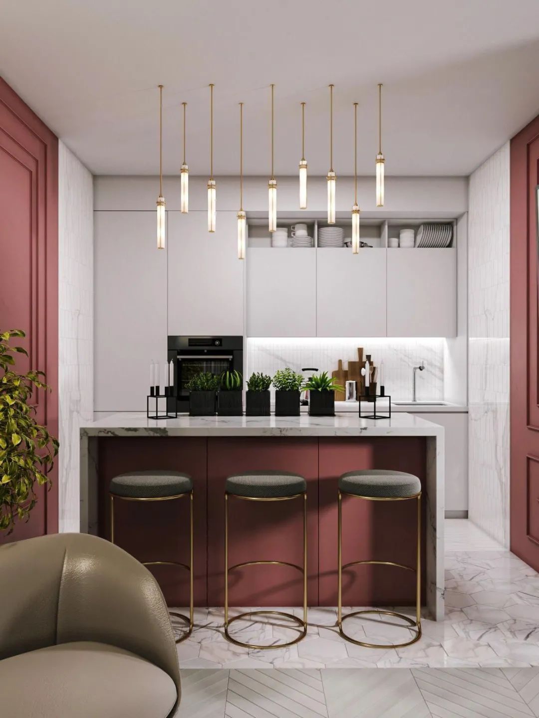 玄关柜|房子再小也要把这7个地方装上柜子!比多买一间房都值!