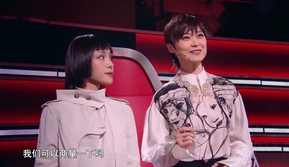 马璐 单依纯真应该感谢马璐,要不是马璐横插一杠,她很可能被淘汰出局