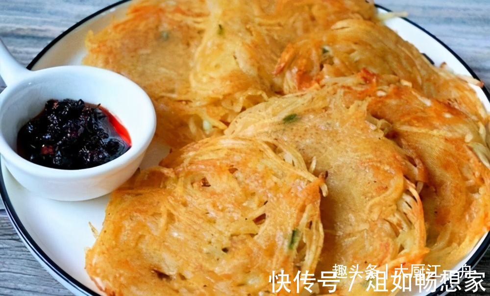 孩子|土豆丝里打2个鸡蛋,真是太香了,一周吃6次都嫌少,孩子抢着吃