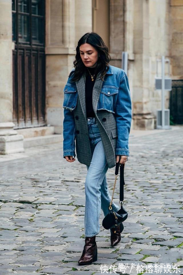 西装外套 今秋流行穿“西装外套”,学会这些高级时髦搭配,让你洋气出街