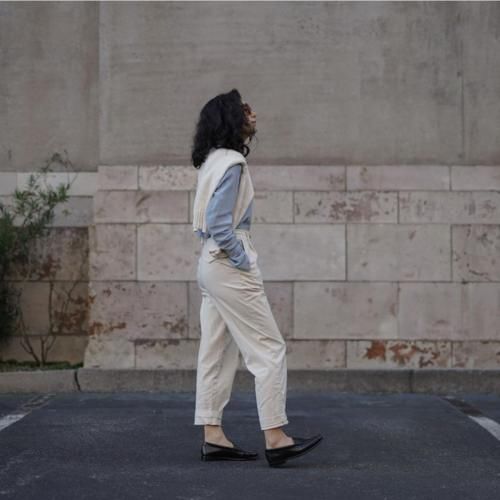 3个毛衣搭衬衫的组合，让基本款穿出不同风格，通勤穿搭可以更有趣好看