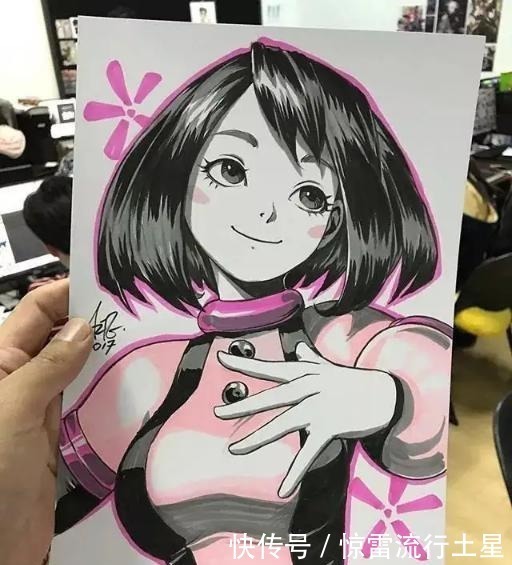 马克笔|马克笔手绘动漫人物,你能不能从艺术家的画里找到童年!